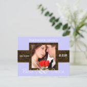 写真の日付の保存 案内ポストカード (スタンド正面)