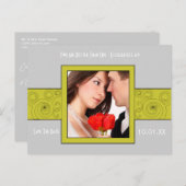 写真の日付の保存 案内ポストカード (正面/裏面)