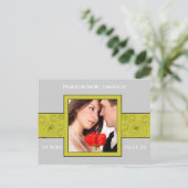 写真の日付の保存 案内ポストカード (スタンド正面)