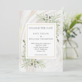 写真の日付の変更Greeneryの離れ大理石の渦巻き セーブザデート (スタンド正面)