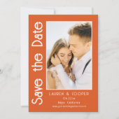 写真の日付を保スタイリッシュモダンシンプル管結婚する (正面)