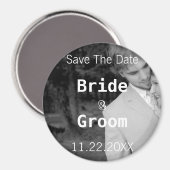 写真の日付を保存する マグネット (正面/裏面)