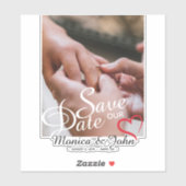 写真の日付を保存パーソナライズされた シール (シート)