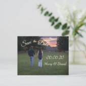 写真の日付を保存 ポストカード (スタンド正面)