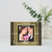 写真の日付を保存 案内ポストカード (スタンド正面)