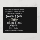 写真の日付を保存 案内ポストカード (裏面)