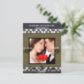 写真の日付を保存 案内ポストカード (スタンド正面)