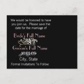 写真の日付を保存 案内ポストカード (裏面)