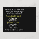 写真の日付を保存 案内ポストカード (裏面)