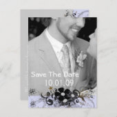 写真の日付を保存 案内ポストカード (正面/裏面)