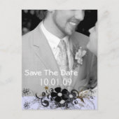 写真の日付を保存 案内ポストカード (正面)