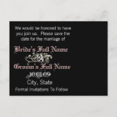 写真の日付を保存 案内ポストカード (裏面)