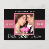 写真の日付を保存 案内ポストカード (正面)