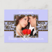 写真の日付を保存 案内ポストカード (正面)