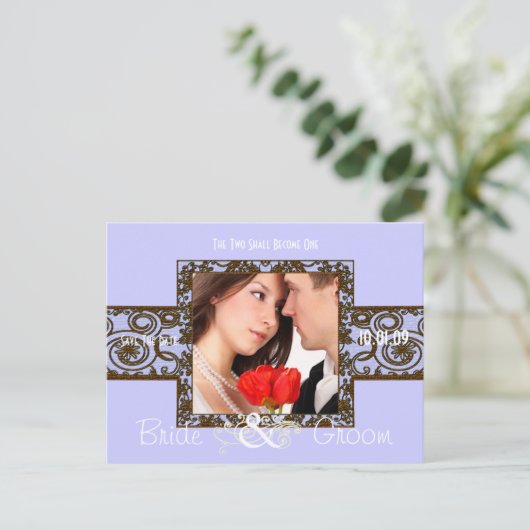 写真の日付を保存 案内ポストカード (スタンド正面)