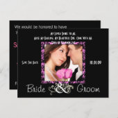 写真の日付を保存 案内ポストカード (正面/裏面)