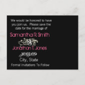 写真の日付を保存 案内ポストカード (裏面)