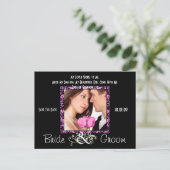 写真の日付を保存 案内ポストカード (スタンド正面)