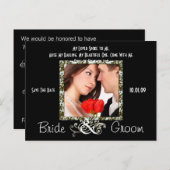 写真の日付を保存 案内ポストカード (正面/裏面)