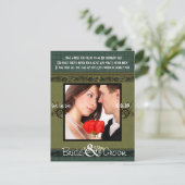 写真の日付を保存 案内ポストカード (スタンド正面)