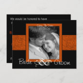 写真の日付を保存 案内ポストカード (正面/裏面)