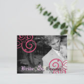 写真の日付を保存 案内ポストカード (スタンド正面)