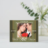 写真の日付を保存 案内ポストカード (スタンド正面)