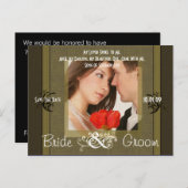 写真の日付を保存 案内ポストカード (正面/裏面)