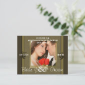 写真の日付を保存 案内ポストカード (スタンド正面)