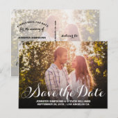 写真の日付を保存 案内ポストカード (正面/裏面)