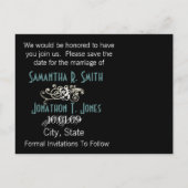 写真の日付を保存 案内ポストカード (裏面)