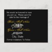 写真の日付を保存 案内ポストカード (裏面)