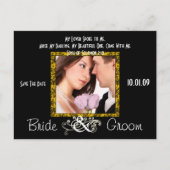 写真の日付を保存 案内ポストカード (正面)