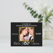 写真の日付を保存 案内ポストカード (スタンド正面)