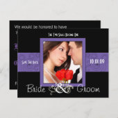 写真の日付を保存 案内ポストカード (正面/裏面)