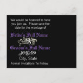 写真の日付を保存 案内ポストカード (裏面)