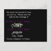 写真の日付を保存 案内ポストカード (裏面)