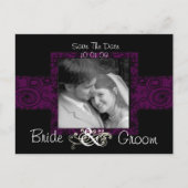 写真の日付を保存 案内ポストカード (正面)