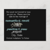 写真の日付を保存 案内ポストカード (裏面)