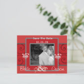 写真の日付を保存 案内ポストカード (スタンド正面)