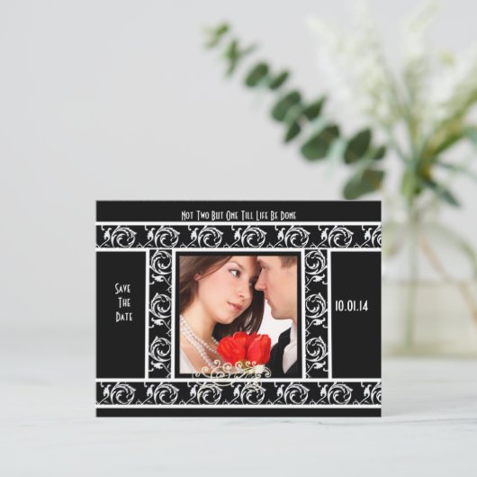 写真の日付を保存 案内ポストカード (スタンド正面)