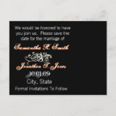 写真の日付を保存 案内ポストカード (裏面)