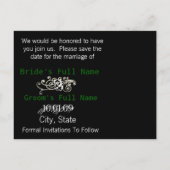 写真の日付を保存 案内ポストカード (裏面)