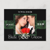 写真の日付を保存 案内ポストカード (正面)