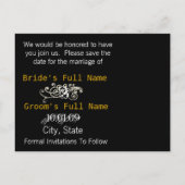 写真の日付を保存 案内ポストカード (裏面)