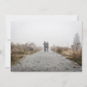 写真の日付を変更するPampasは日付を延期した セーブザデート (裏面)