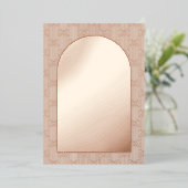 写真の日付ゴールドフォイルのカードを保存 箔招待状 (立ち正面)