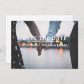 写真の日付QRコードの保存 案内状 (正面/裏面)