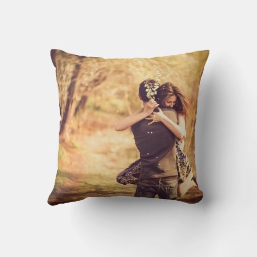 写真の枕 クッション (裏面)