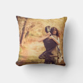 写真の枕 クッション (正面)